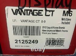 2012 Liquid Force Bindings Vantage CT Size 8-9