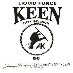 Liquid Force Boat Wakesurf Board Keen 56 Inch 140-190 LBS