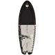 Liquid Force Boat Wakesurf Board Rocket 5 Ft 4 Inch Black Warm White