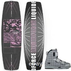 Liquid Force ButterStick Pro Wakeboard Package with Hook 4D Bindings 2023