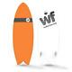 Liquid Force Wake Foamie Fish Surf Orange 5'0