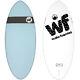 Liquid Force Wake Foamie Skim Surfer Board, White/blue, 3'8