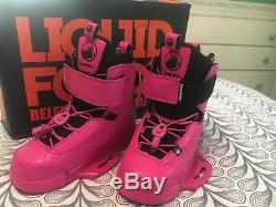 NWT Hot Pink Liquid Force Boots