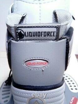 New Liquid Force Alpha Wakeboard Bindings Size 6-8 2055310 Free Ship Nos In Box