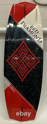 RED DIAMOND Liquid Force Wakeboard NEVER MOUNTED WITH SOME SHELF WEAR