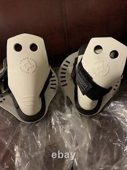 Zone Wakeboard Bindings Open-Toe Boots molded technology uroflex White