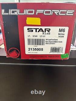Liquid Force Star 12T-5Y Noir et Rouge- 2135005