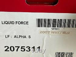 Liquid Force Vintage Alpha Wakeboarding Bottes Mint New Old Stock + Reliures